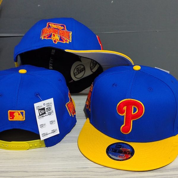 Philadelphia Phillies Blue and Yellow Cap