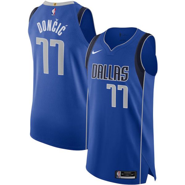 Men's Dallas Mavericks Luka DonÄiÄ Nike Blue Jersey - Icon Edition