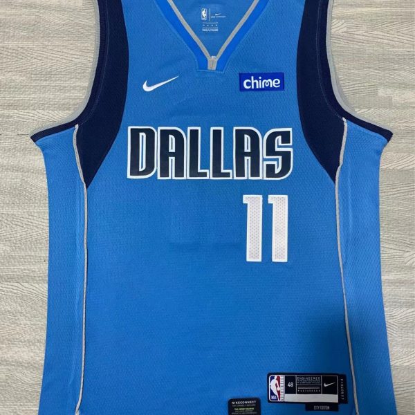 Men's #11 Kyrie Irving Dallas Mavericks Blue City Edition Jersey
