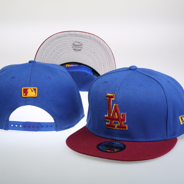 Los Angeles Dodgers Blue and Red Cap