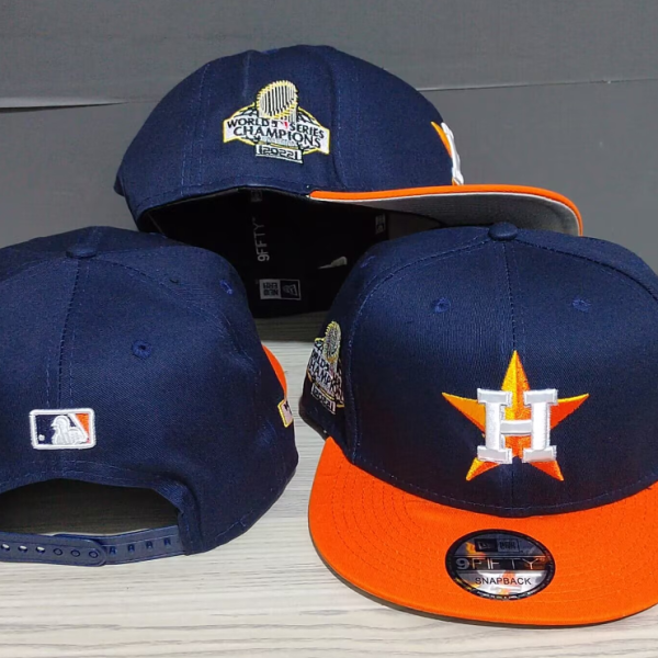 Houston Astros Blue and Orange Cap