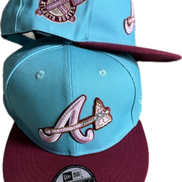 Atlanta Braves Blue And Red Cap
