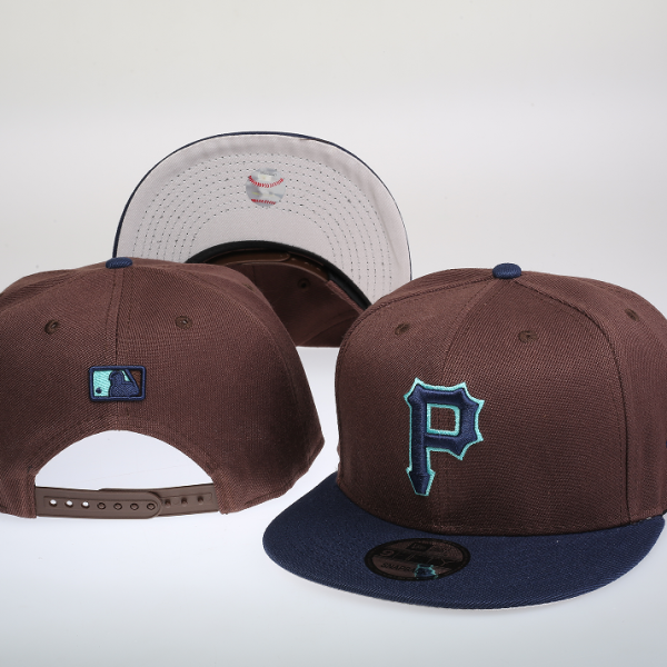 Pittsburgh Pirates Brown and Black Cap
