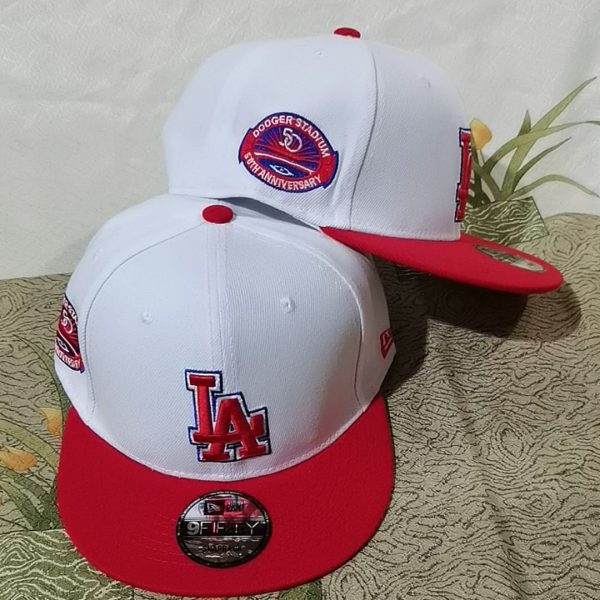 Los Angeles Dodgers's white cap