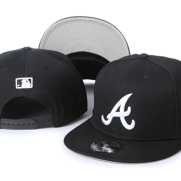 Atlanta Braves Black Cap