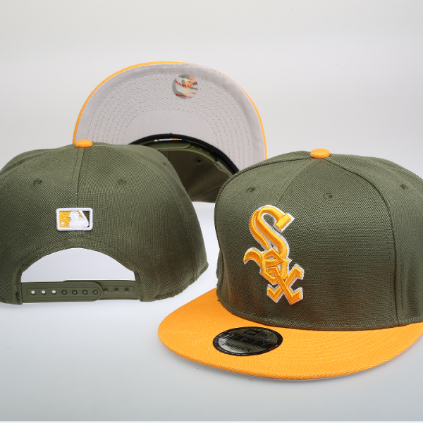 Chicago White Sox Green and Yellow Cap