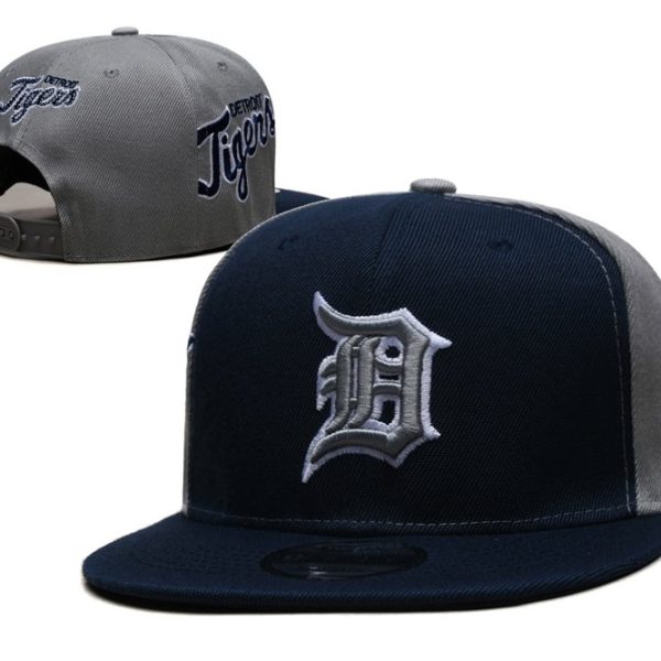 Detroit Tigers's gray and blue cap