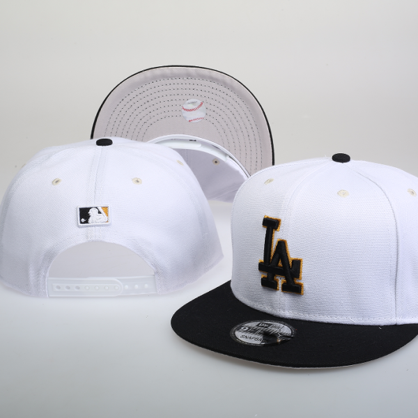 Los Angeles Dodgers Black and White Cap