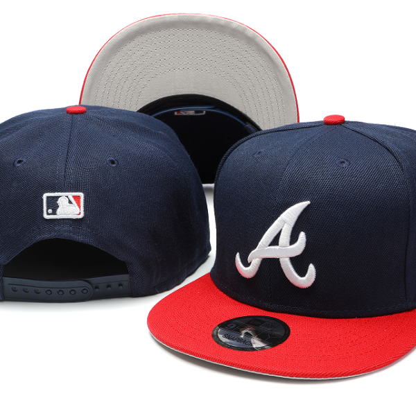 Atlanta Braves Blue and Red Cap