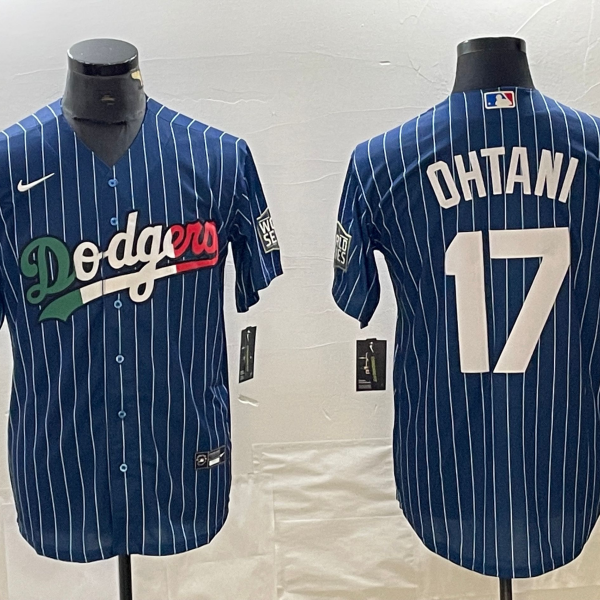 Men's Los Angeles Dodgers #17 Nike Blue Shohei Ohtani Jersey
