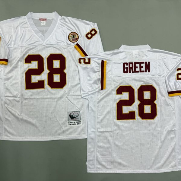 Men's Washington Commanders #28 Darrell Green White Jersey