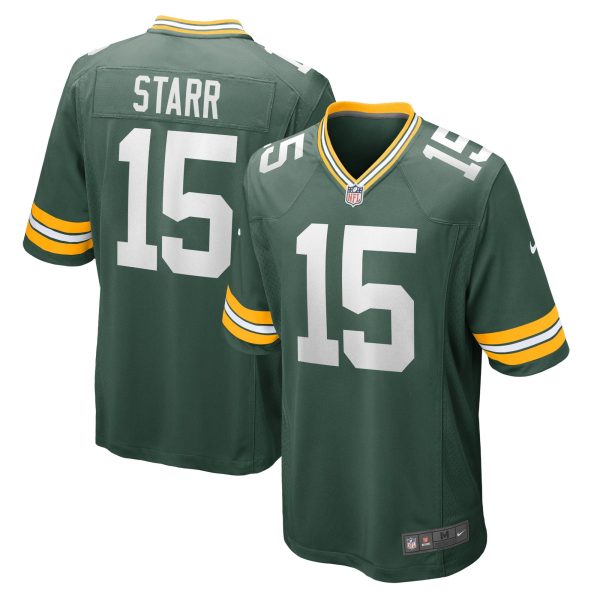 Men's Green Bay Packers Bart Starr Nike Green Retired Player Game Jersey