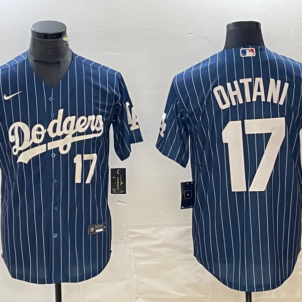 Men's Los Angeles Dodgers #17 Nike Blue Shohei Ohtani Jersey