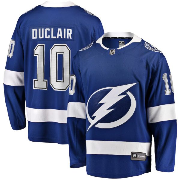 Men's Tampa Bay Lightning Anthony Duclair Fanatics Blue Home Premierè½Breakaway Player Jersey