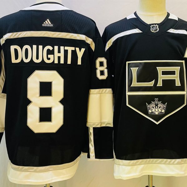 Men's #8 Drew Doughty Los Angeles Kings Black NHL Jersey