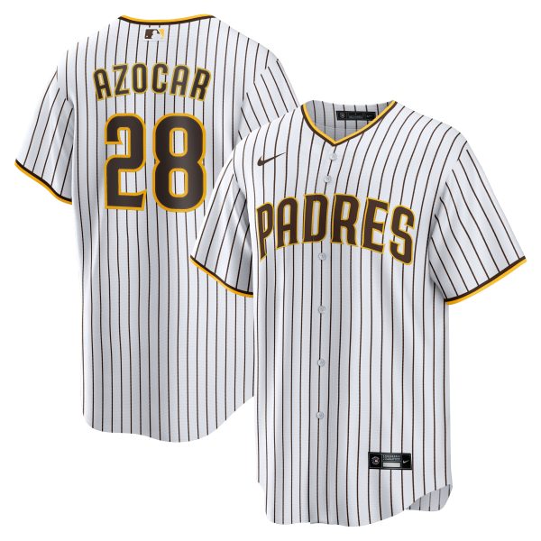 Men's San Diego Padres JosÃ© Azocar Nike White Home  Replica Player Jersey