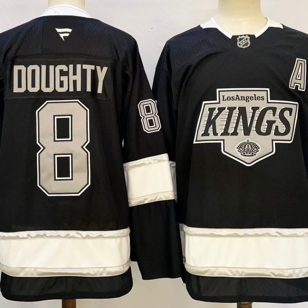 Men's #8 Drew Doughty Los Angeles Kings Black City Edition Jersey