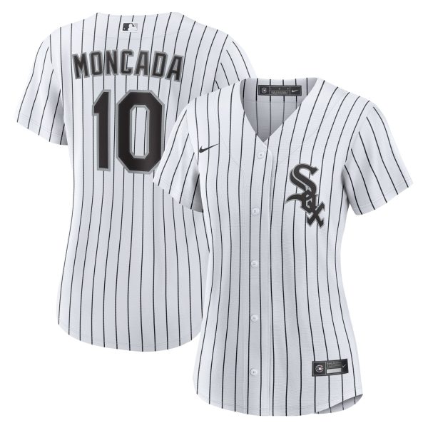 Women's Chicago White Sox YoÃ¡n Moncada Nike White Home Replica Player Jersey
