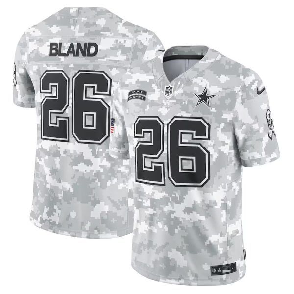 Men's Dallas Cowboys #26 DaRon Bland Nike Arctic Camo 2024 Salute to Service Limited Jersey