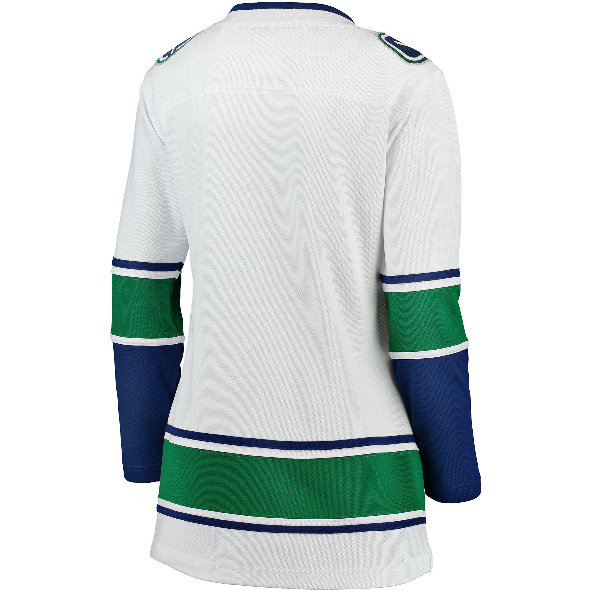 Women's Vancouver Canucks Fanatics White Away Breakaway Jersey - Image 3