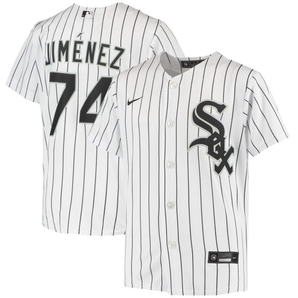 Youth Chicago White Sox Eloy Jimenez Nike White Alternate Replica Player Jersey