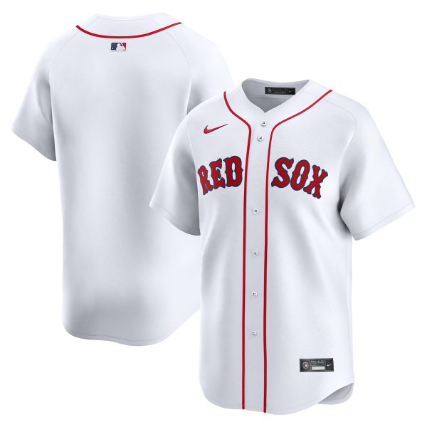 Men's Boston Red Sox Nike White Home Limited Jersey
