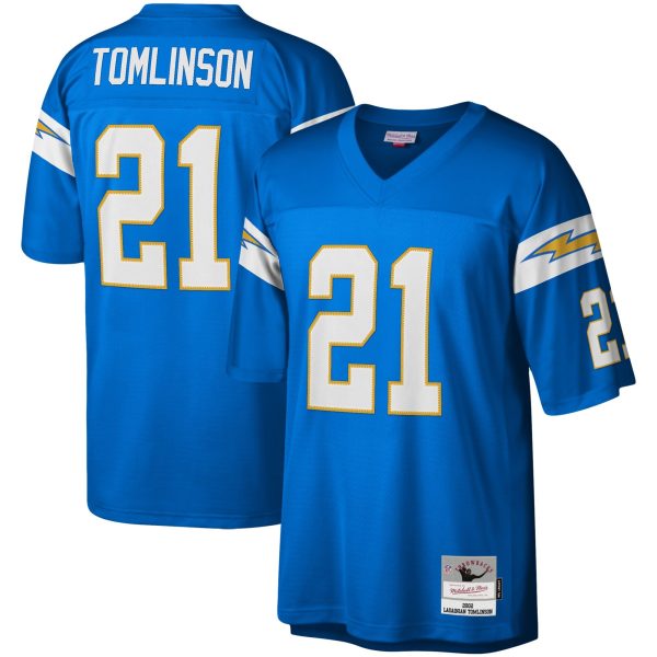 Men's Los Angeles Chargers LaDainian Tomlinson Mitchell & Ness Powder Blue Legacy Replica Jersey
