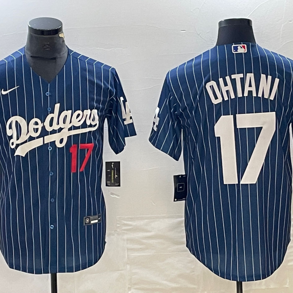 Men's Los Angeles Dodgers #17 Nike Blue Shohei Ohtani Jersey
