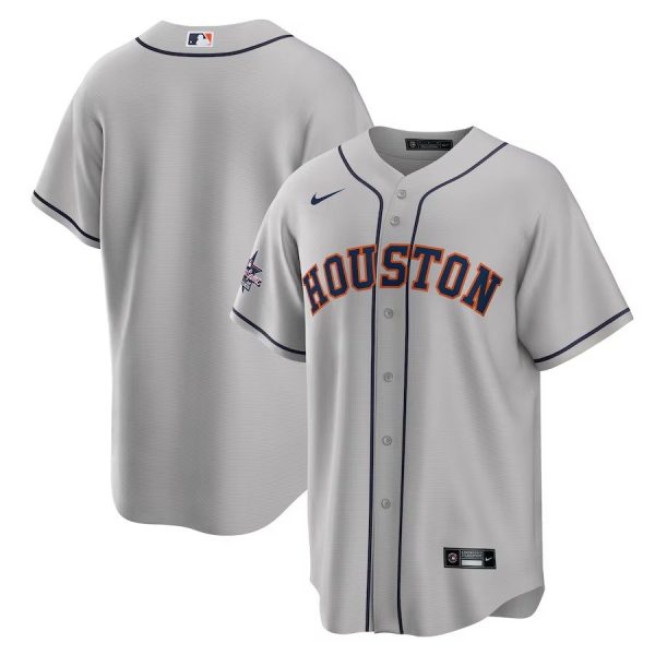 Men's Houston Astros Nike Gray 2025 MLB All-Star Game Away Replica Jersey