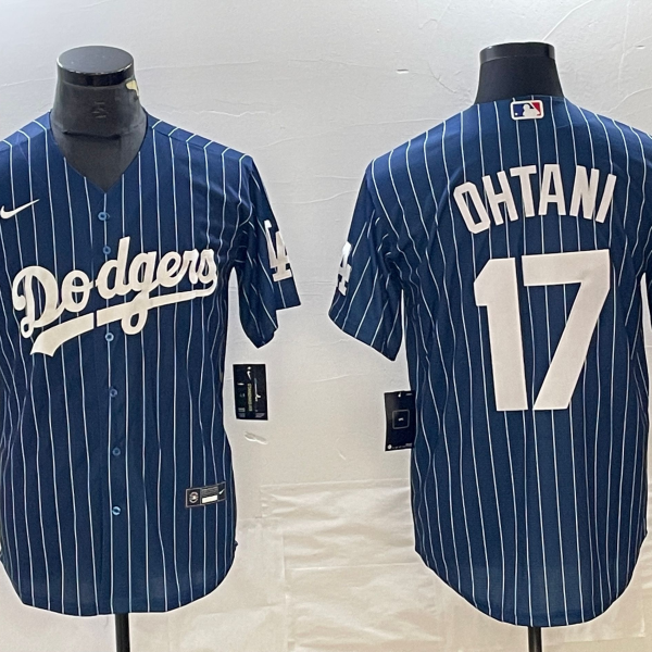 Men's Los Angeles Dodgers #17 Nike Blue Shohei Ohtani Jersey