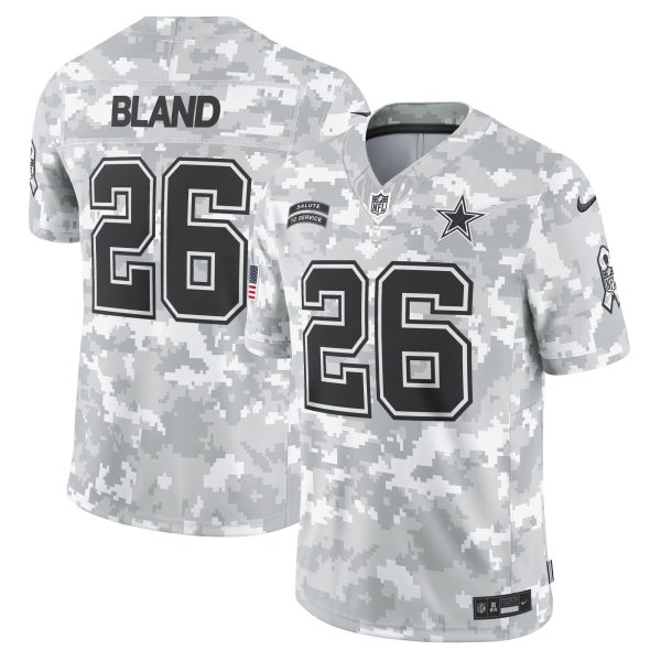 Men's Dallas Cowboys #26 DaRon Bland Nike Arctic Camo 2024 Salute to Service Limited Jersey