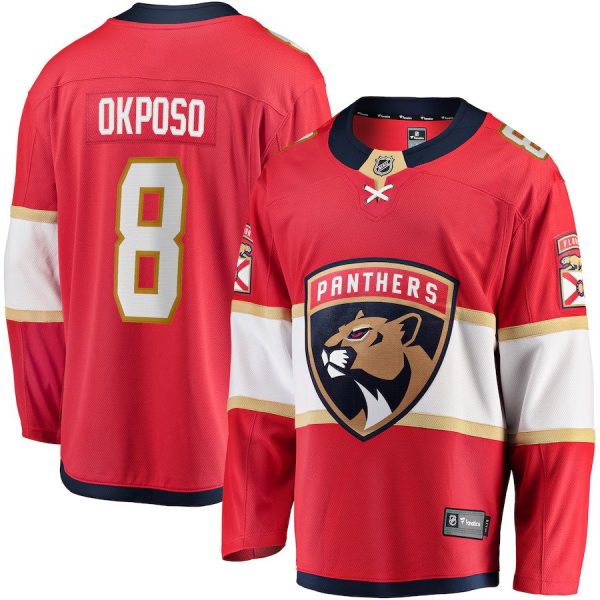 Men's Florida Panthers Kyle Okposo Fanatics Red Home Premierè½Breakaway Player Jersey