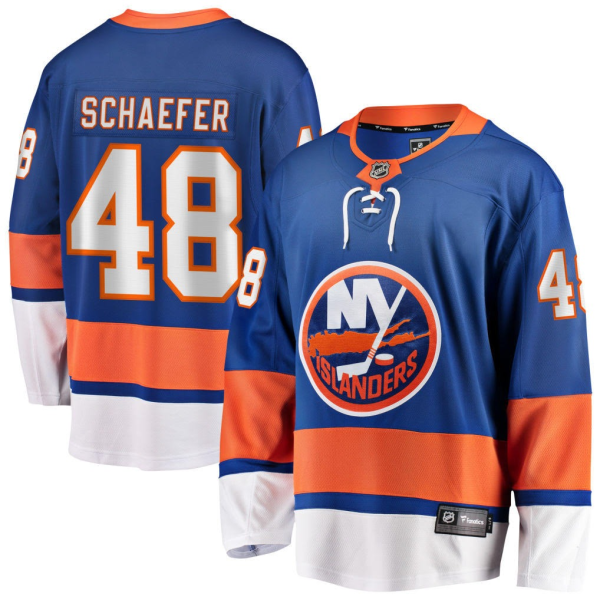 Men's New York Islanders #48 Matthew Schaefer 2025 Blue Jersey