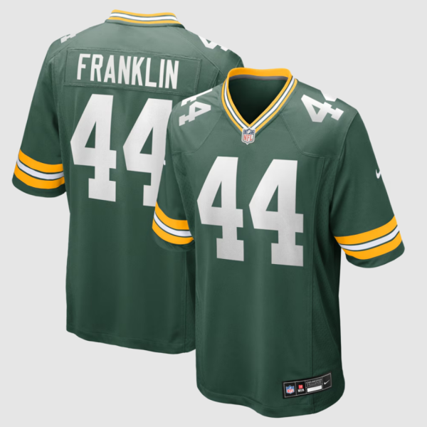 Men's Green Bay Packers Zaire Franklin Nike Green Game Jersey