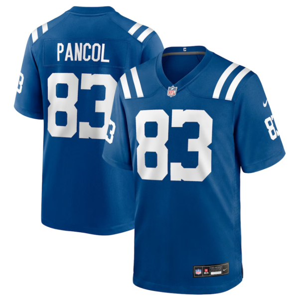 Men's Indianapolis Colts Eli Pancol Nike Royal Team Game Jersey